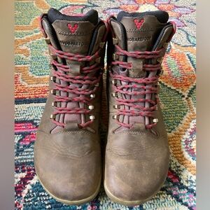 Vivo Barefoot Brown Lace Up Boots